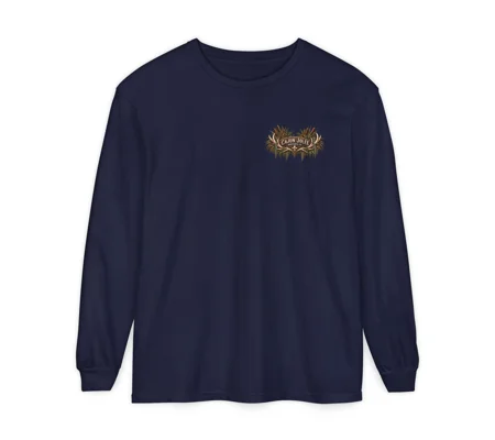 Men’s Long Sleeve T-Shirt Louisiana sunset