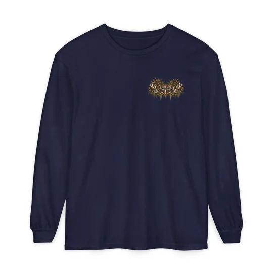 Men’s Long Sleeve T-Shirt Louisiana sunset