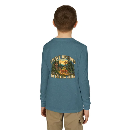 Youth Boys Jersey Long Sleeve Tee