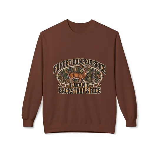 Women’s Fleece Crewneck Sweatshirt forget the pumpkin spice