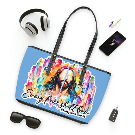 PU Leather Shoulder Bag Jesus