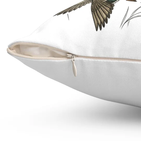 Spun Polyester Square Pillow