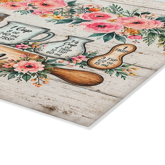 Glass Cutting Board mamma’s kitchen