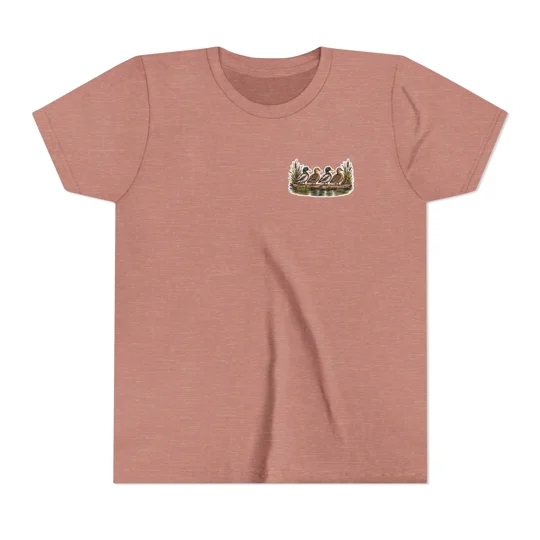 Youth Boys Short Sleeve Tee keep your ducks In a row