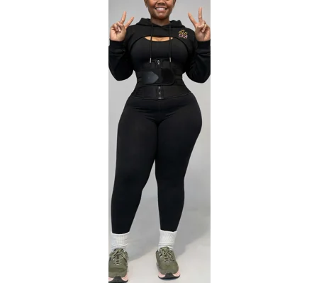 Glo Era Signature Cutout Crop Hoodie Multi Colors