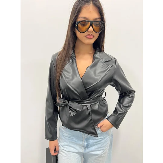 Blazer Ecopelle Aura