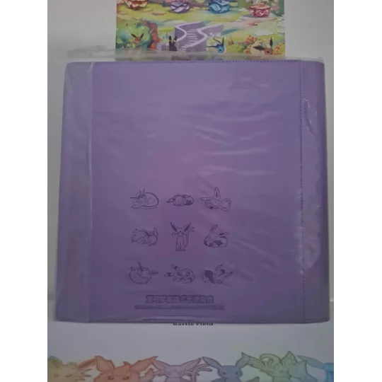 Espeon trading card binder, 12-pocket