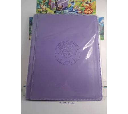 Espeon trading card binder, 9-pocket