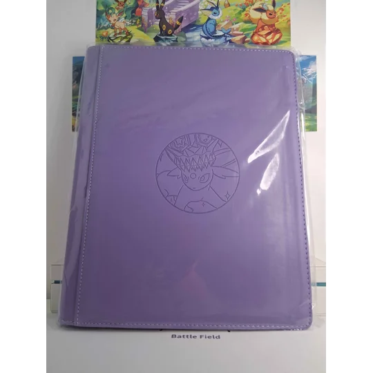 Espeon trading card binder, 9-pocket