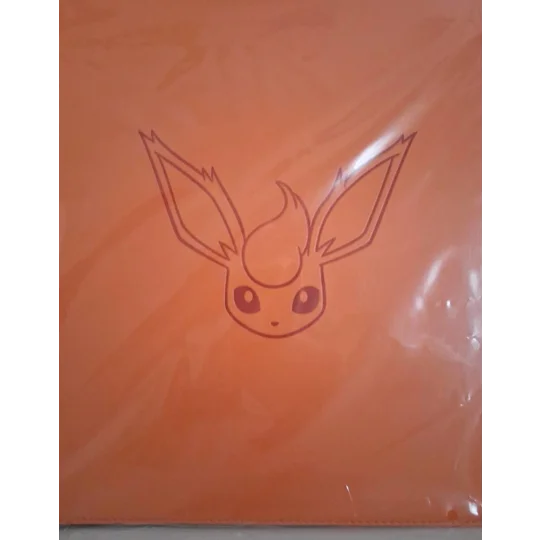 Flareon trading card binder, 12-pocket