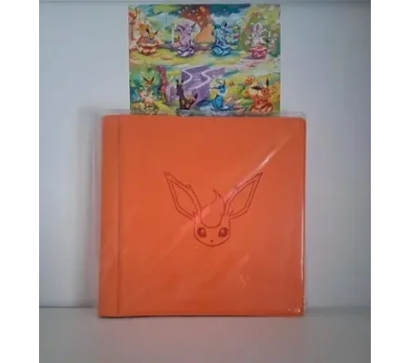 Flareon trading card binder, 12-pocket