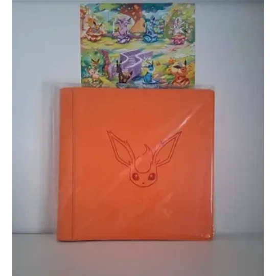 Flareon trading card binder, 12-pocket