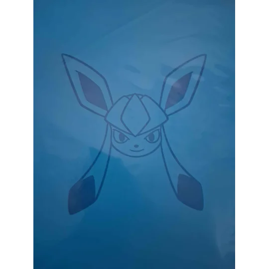 Glaceon trading card binder, 12-pocket