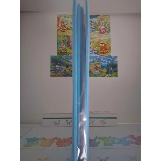 Glaceon trading card binder, 12-pocket