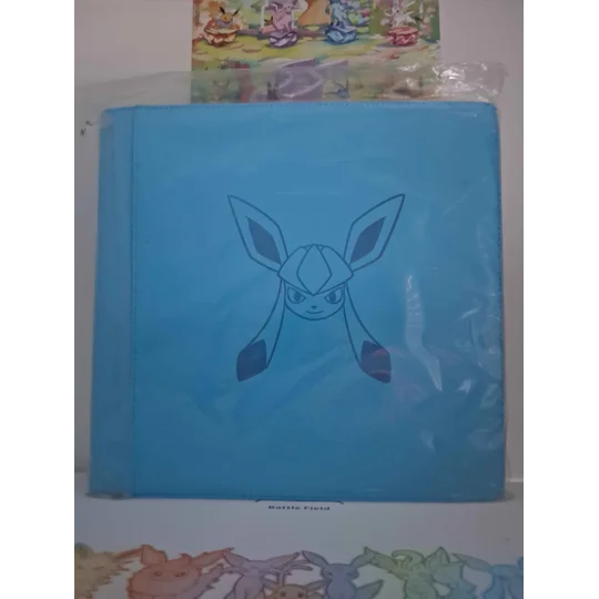 Glaceon trading card binder, 12-pocket