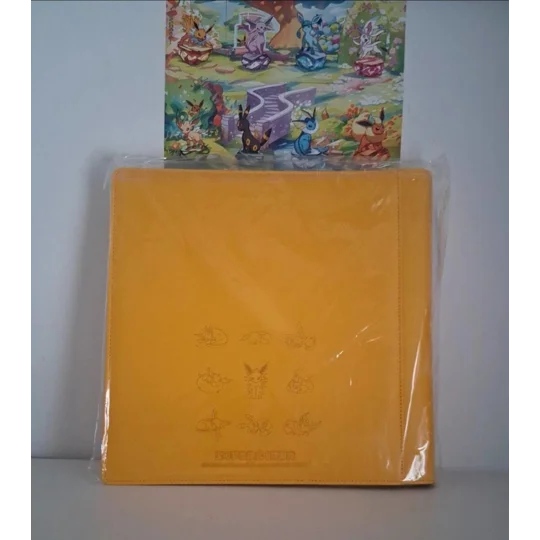 Jolteon trading card binder, 12-pocket