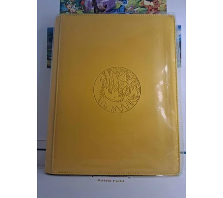 Jolteon trading card binder, 9-pocket