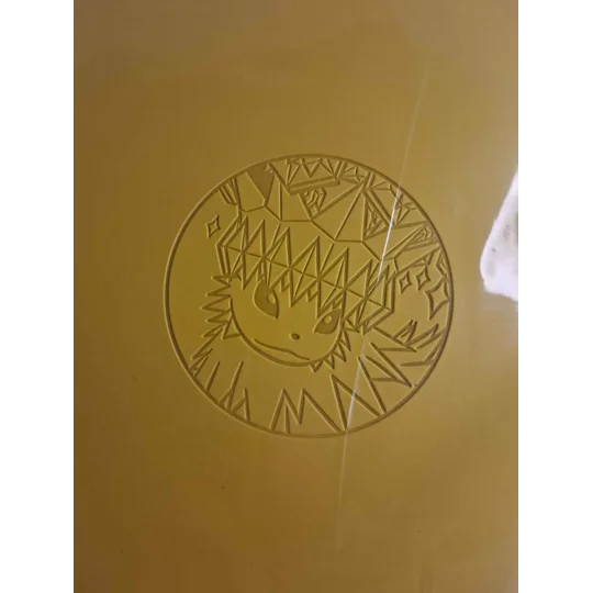 Jolteon trading card binder, 9-pocket