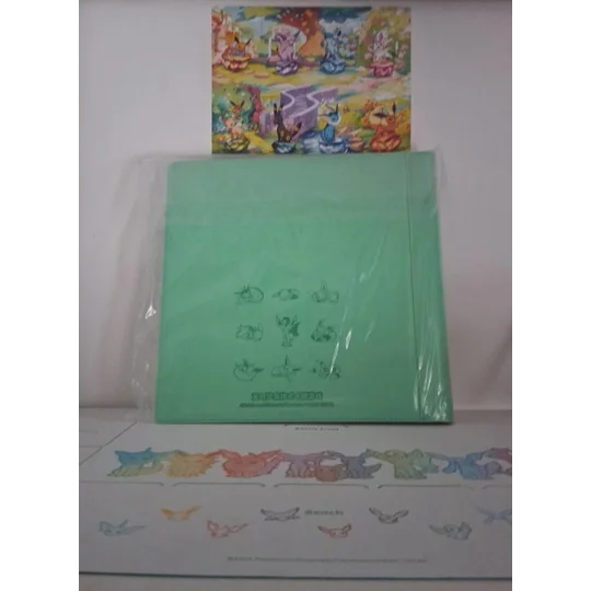 Leafeon trading card binder, 12-pocket