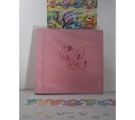 Sylveon trading card binder, 12-pocket