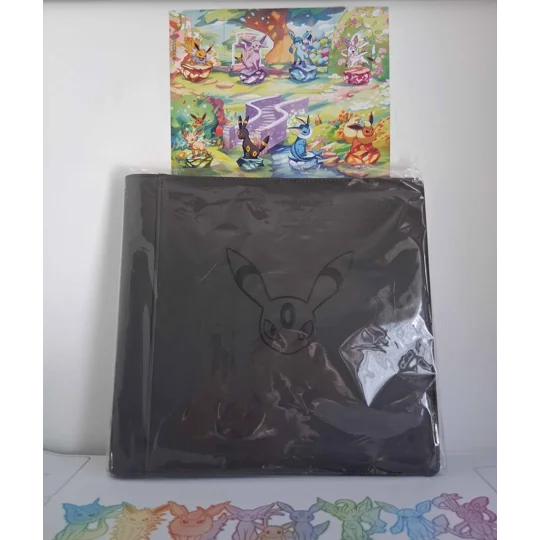Umbreon trading card binder, 12-pocket