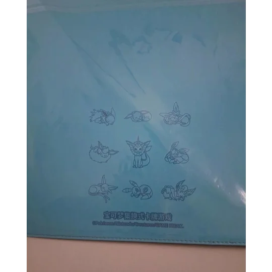 Vaporeon trading card binder, 12-pocket