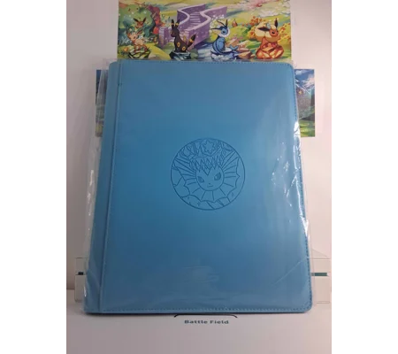 Vaporeon trading card binder, 9-pocket