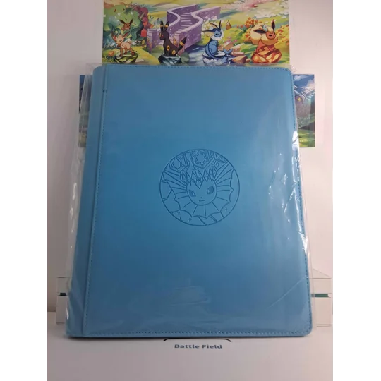 Vaporeon trading card binder, 9-pocket