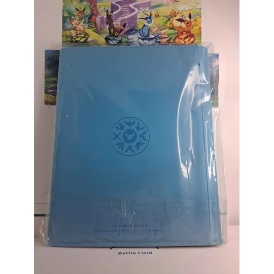 Vaporeon trading card binder, 9-pocket