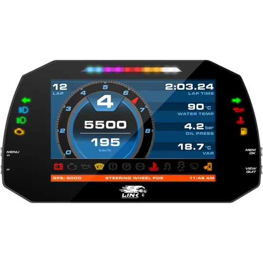 AIM MXG 7 Dash - LinkECU Strada Street Edition"