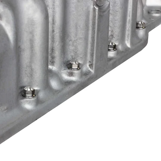 Exoracing titanium sump bolts installed on Honda K-Series cast alloy sump pan