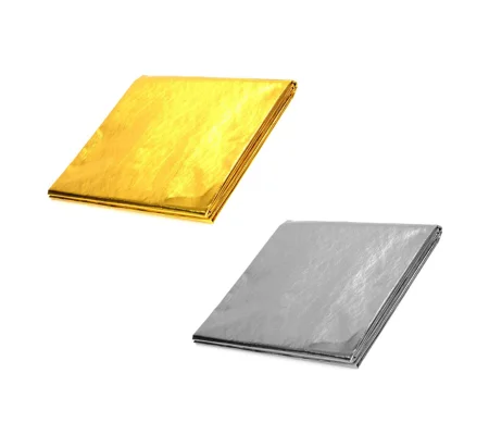Exoracing Gold and Silver Heat Reflective Sheet 1m x 1.2m
