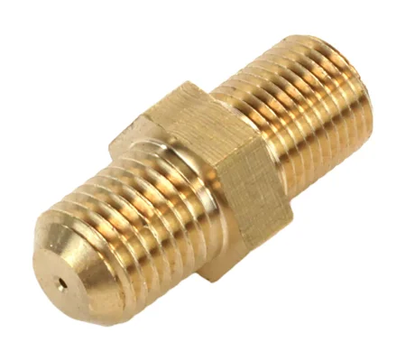 Exoracing Brass AN04 Turbo Oil Feed Restrictor 0.9mm