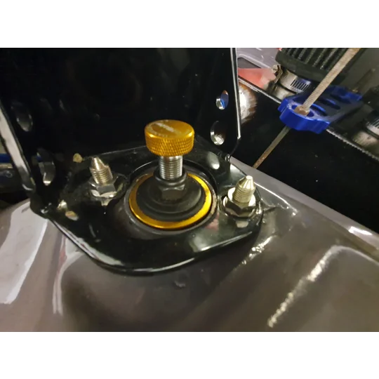 Exoracing Ti 6AL 4V titanium strut top nuts engine bay dress up