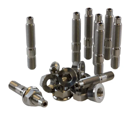 Exoracing Titanium Intake Exhaust Manifold Nut and Stud Kit