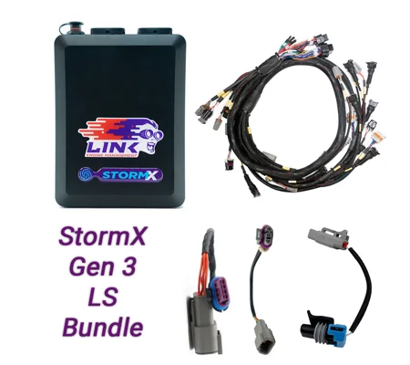 Gen3 LS Cable Throttle Bundle: G4X StormX ECU + LS Engine Harness bundle