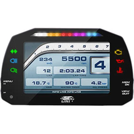 AIM MXS 5 Dash - LinkECU Strada Street Edition"