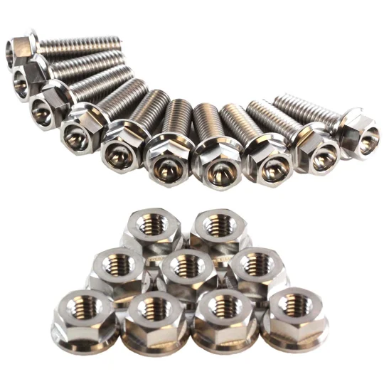 Exoracing Grade 5 titanium sump bolt kit for Honda B-Series and D-Series engines