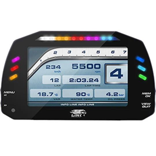 AIM MXS 5 Dash - LinkECU Strada Race Edition"