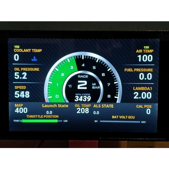 Digital Display Unit For Standalone ECU V2