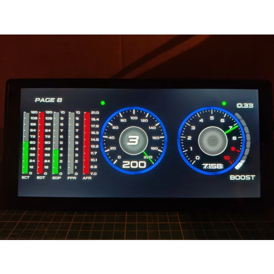 Digital Display Unit For Standalone ECU V2 10" widescreen