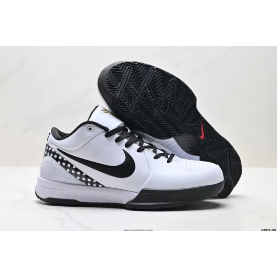 NIKE Zoom Kobe 4 -Black and White GiGi
