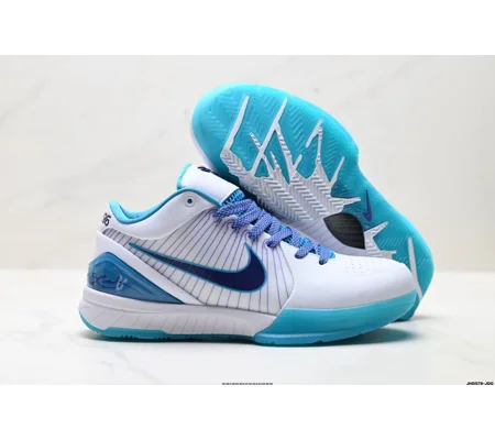 NIKE Zoom Kobe 4 - White and Blue