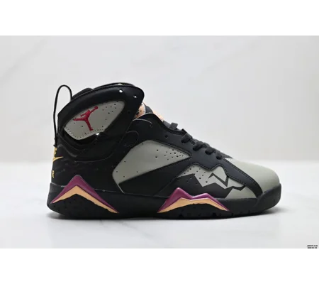 Size 13 - Air Jordan 7 Retro - Black Purple /Gold