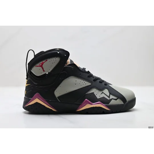 Size 13 - Air Jordan 7 Retro - Black Purple /Gold