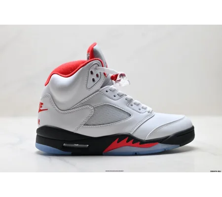 Size 13 - Air Jordan 5 Retro 2025 White and Orange