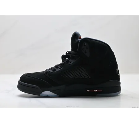 Size 13 - Air Jordan 5 Retro 2025 Black and White
