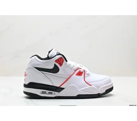 Size 13 - Nike Flight Legacy White/Black/Red