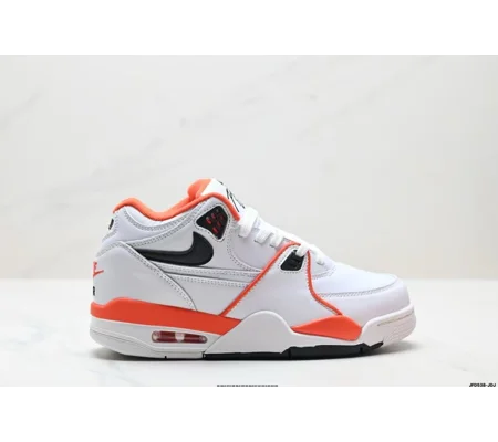 Size 13 - Nike Flight Legacy White/Orange/Black