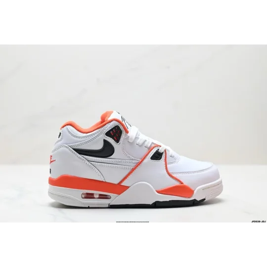Size 13 - Nike Flight Legacy White/Orange/Black